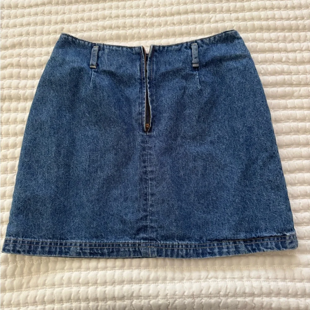 Vtg Xhilaration‎ Denim Mini Skirt